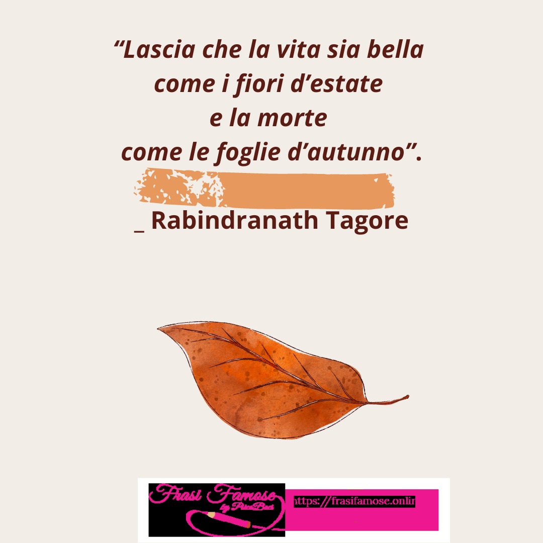 frasi sull'autunno